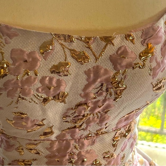 😍🌸New with out Tag B Darlin Pink and Red Pleated A-Line Sundress😍 - Picture 8 of 12